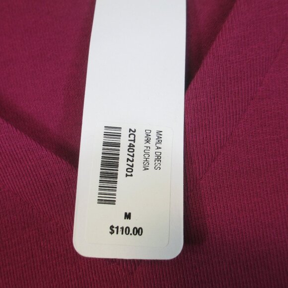 NWT Soft Surroundings Marla Layered Dress in Dark Fuchsia Sz MED $110 Lagenlook - Picture 10 of 11